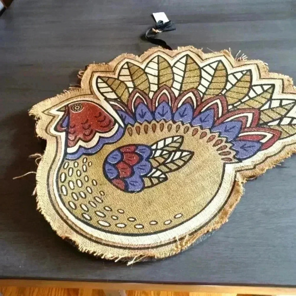 Heart Strings Turkey Door Hanger - Picture 1 of 2
